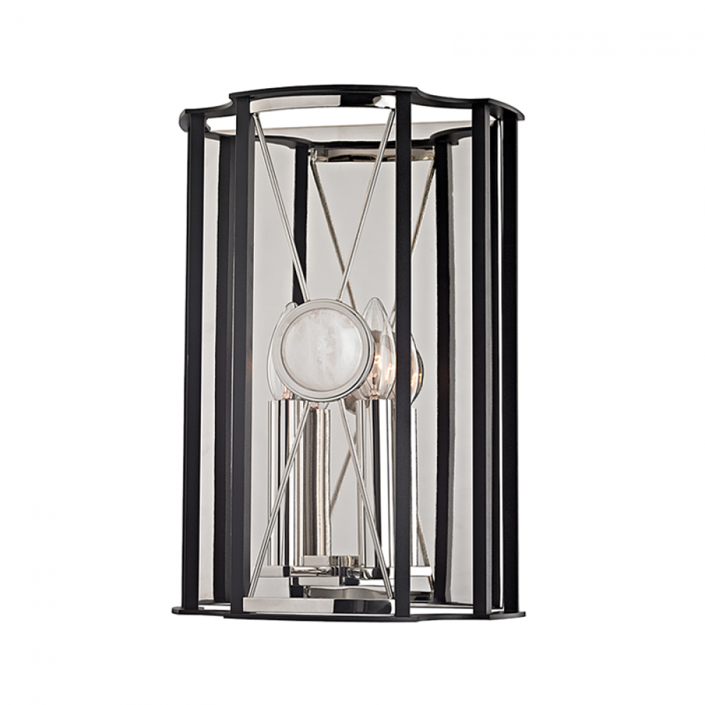 2 LIGHT WALL SCONCE