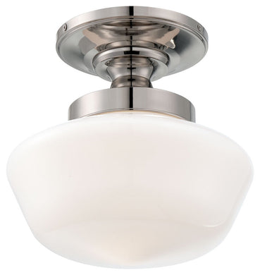 1 Light Semi Flush