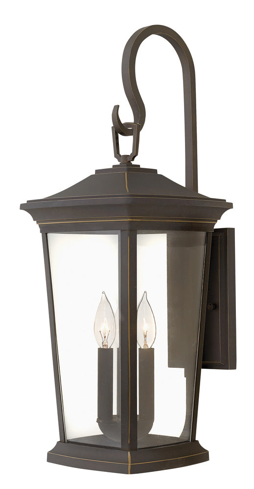 Large Wall Mount Lantern - Bronze