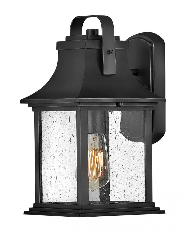 Medium Wall Mount Lantern - Black