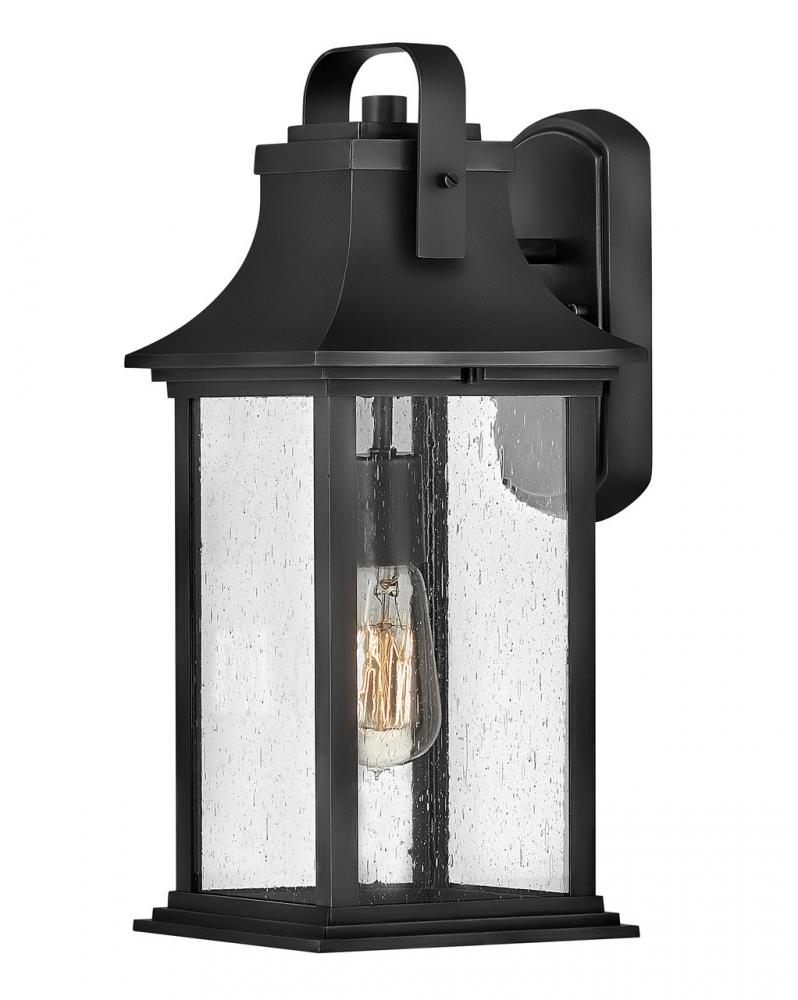Medium Wall Mount Lantern - Black