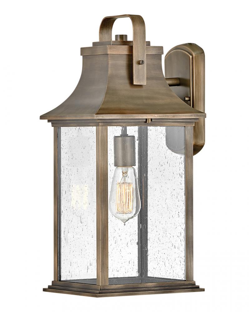 Medium Wall Mount Lantern - Bronze