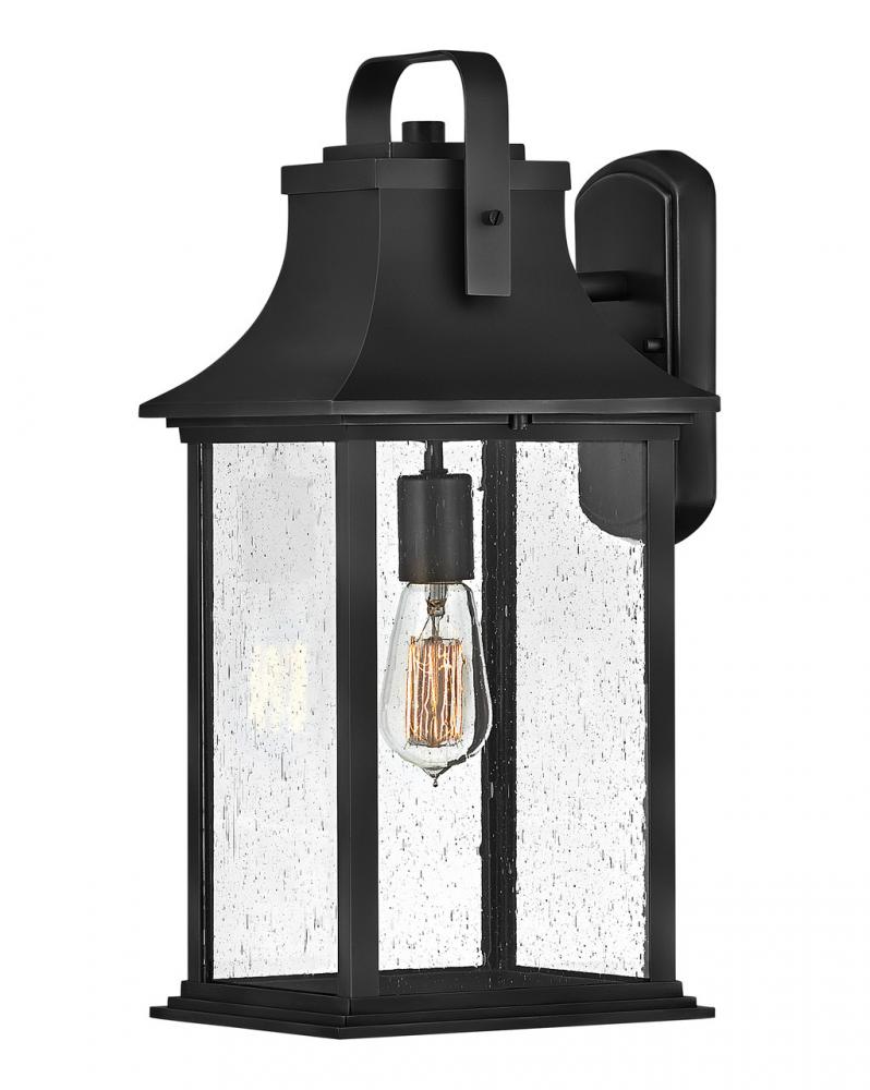 Medium Wall Mount Lantern - Black