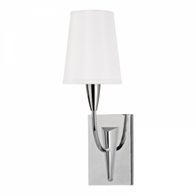 Load image into Gallery viewer, 1 LIGHT WALL SCONCE w/WHITE SHADE
