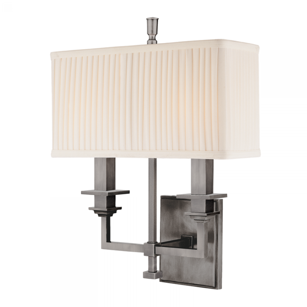 2 LIGHT WALL SCONCE