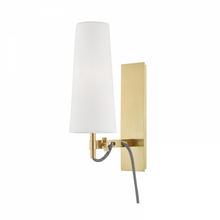 Load image into Gallery viewer, 1 LIGHT WALL SCONCE W/ PLUG
