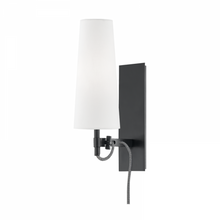 Load image into Gallery viewer, 1 LIGHT WALL SCONCE W/ PLUG
