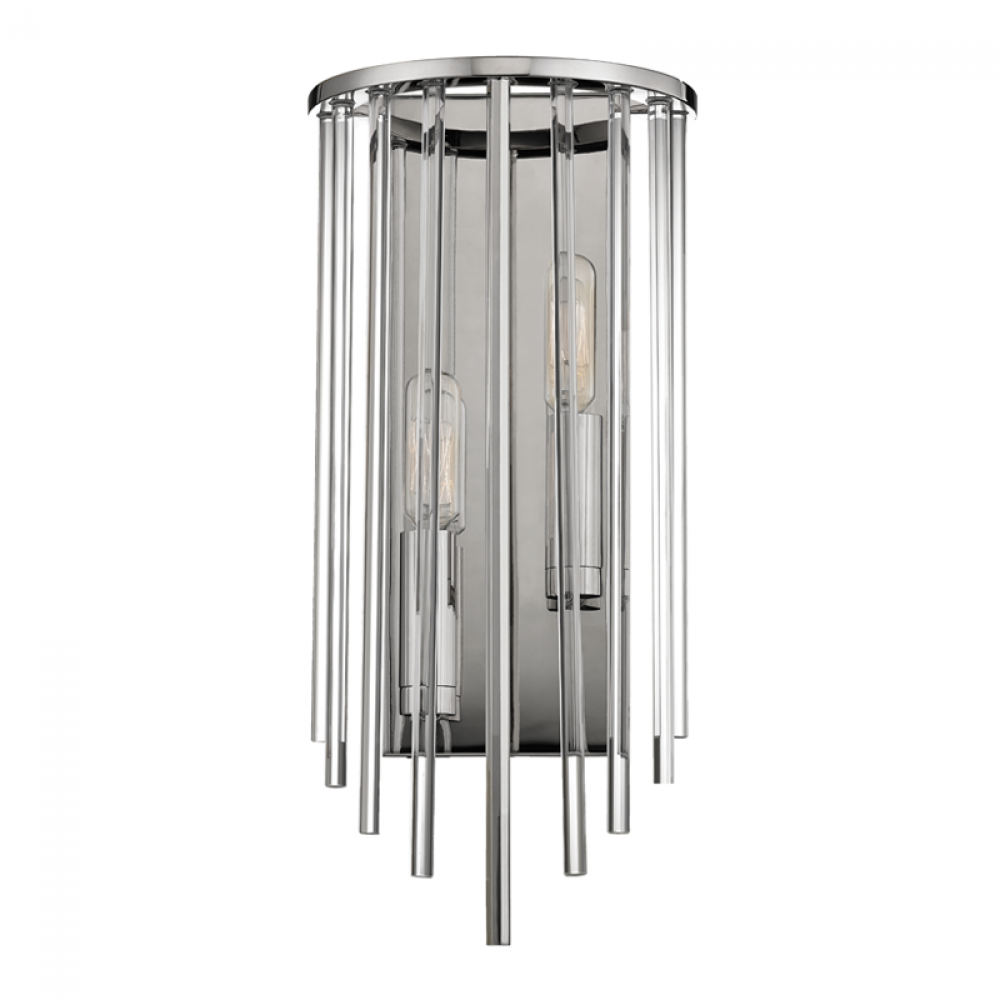 2 LIGHT WALL SCONCE
