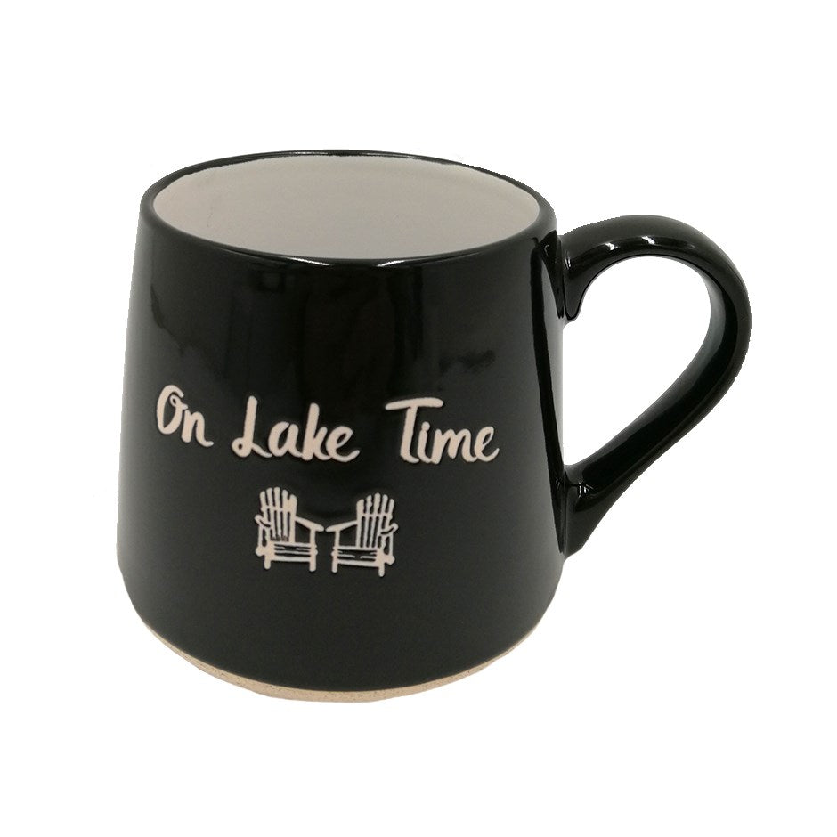 Fat Bottom Mug - On Lake Time