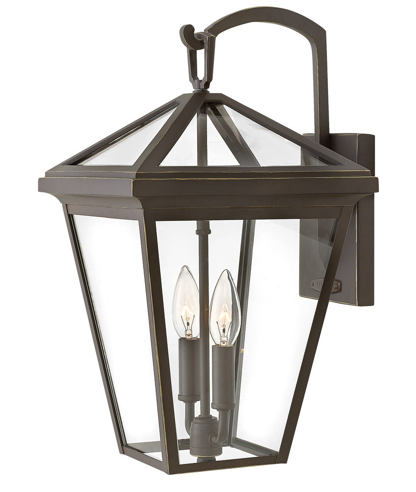 Medium Wall Mount Lantern - Bronze