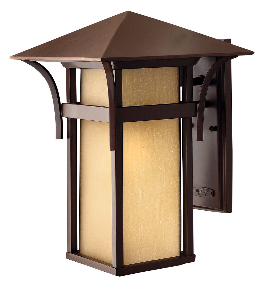 Medium Outdoor Wall Mount Lantern - Bronze