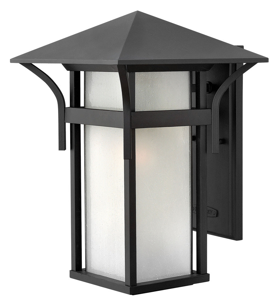 Medium Outdoor Wall Mount Lantern - Black
