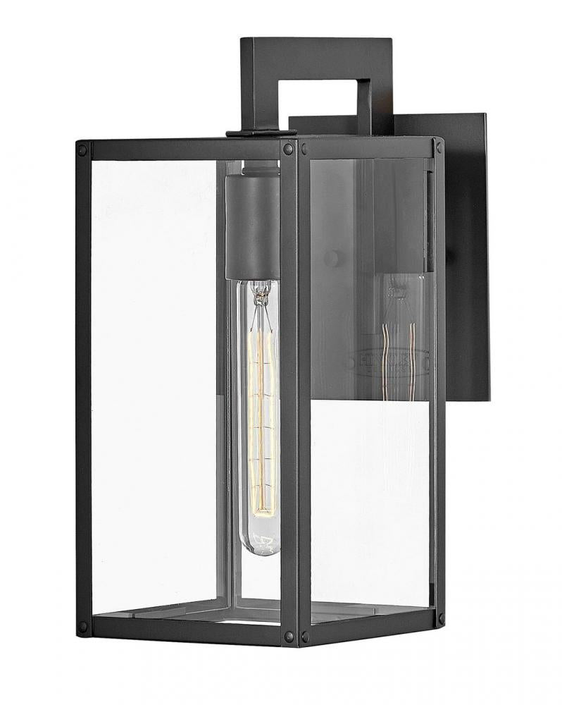 Small Wall Mount Lantern - Black