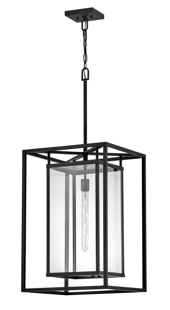 Extra Large Hanging Lantern 12v - Black