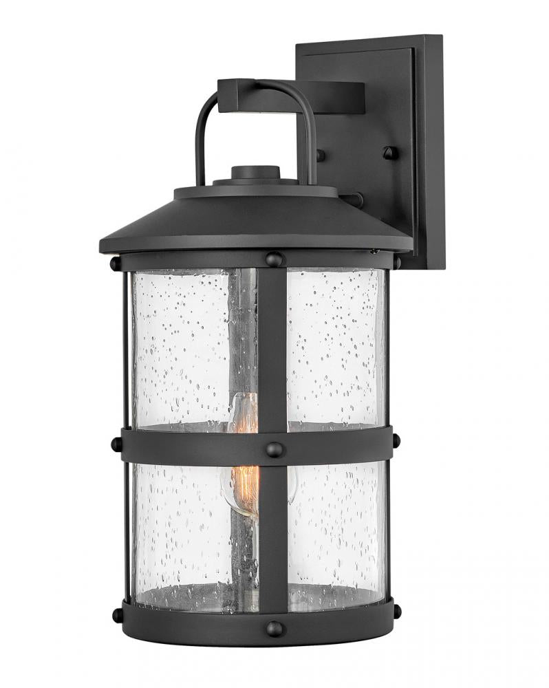 Medium Wall Mount Lantern - Black