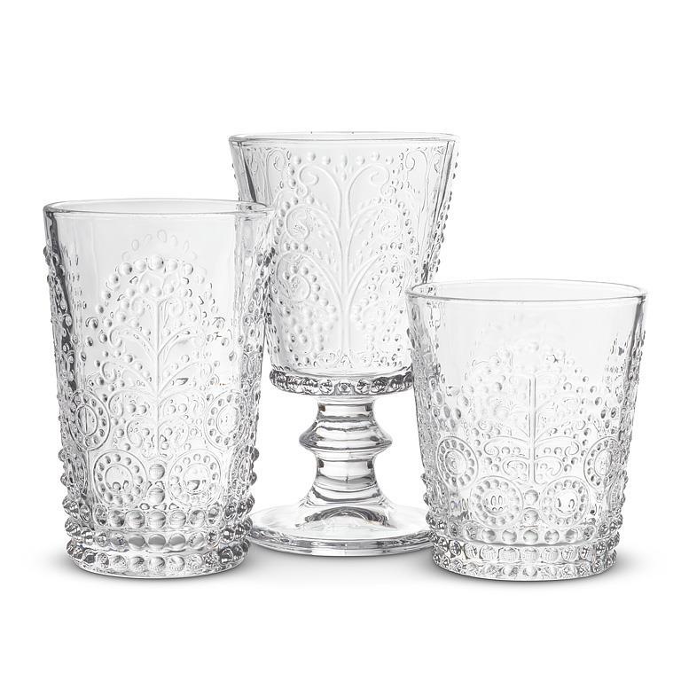 Lacework Pattern Glassware by Abbott