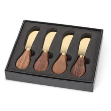 Load image into Gallery viewer, Walnut Handled Pate Spreaders by Abbott (2 Finishes) (3 Sets)
