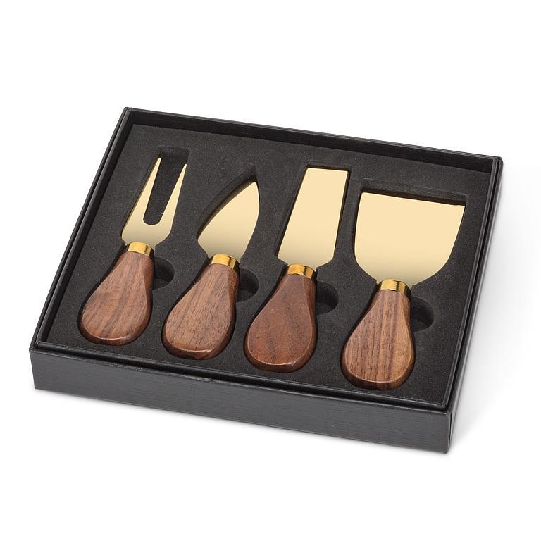 Walnut Handled Pate Spreaders by Abbott (2 Finishes) (3 Sets)