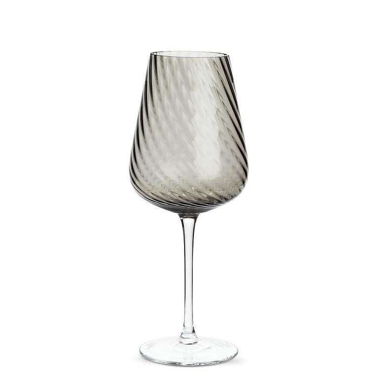 Twist Optic Wine Glass - by Abbott