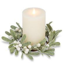 Load image into Gallery viewer, Mistletoe Candle Ring
