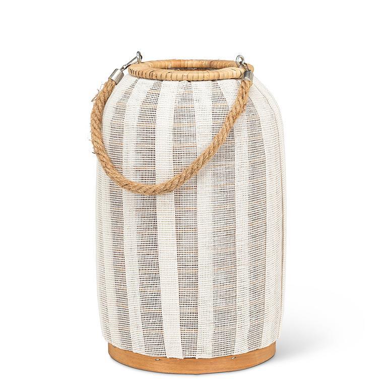 Lantern with Jute Handle by Abbott (3 Sizes) (2 Colours)