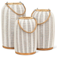Load image into Gallery viewer, Lantern with Jute Handle by Abbott (3 Sizes) (2 Colours)

