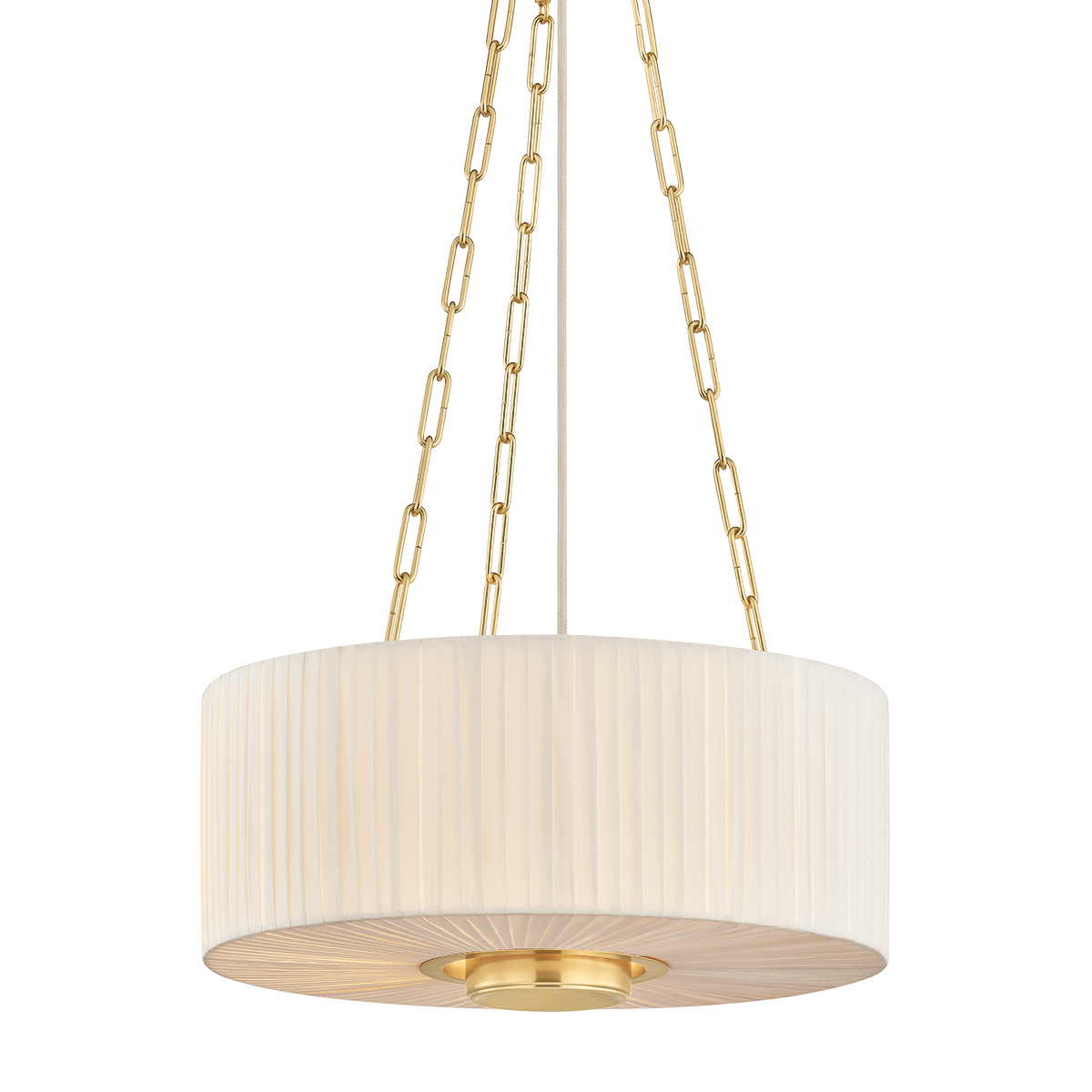 Camby Chandelier in Aged Brass (2 Sizes)