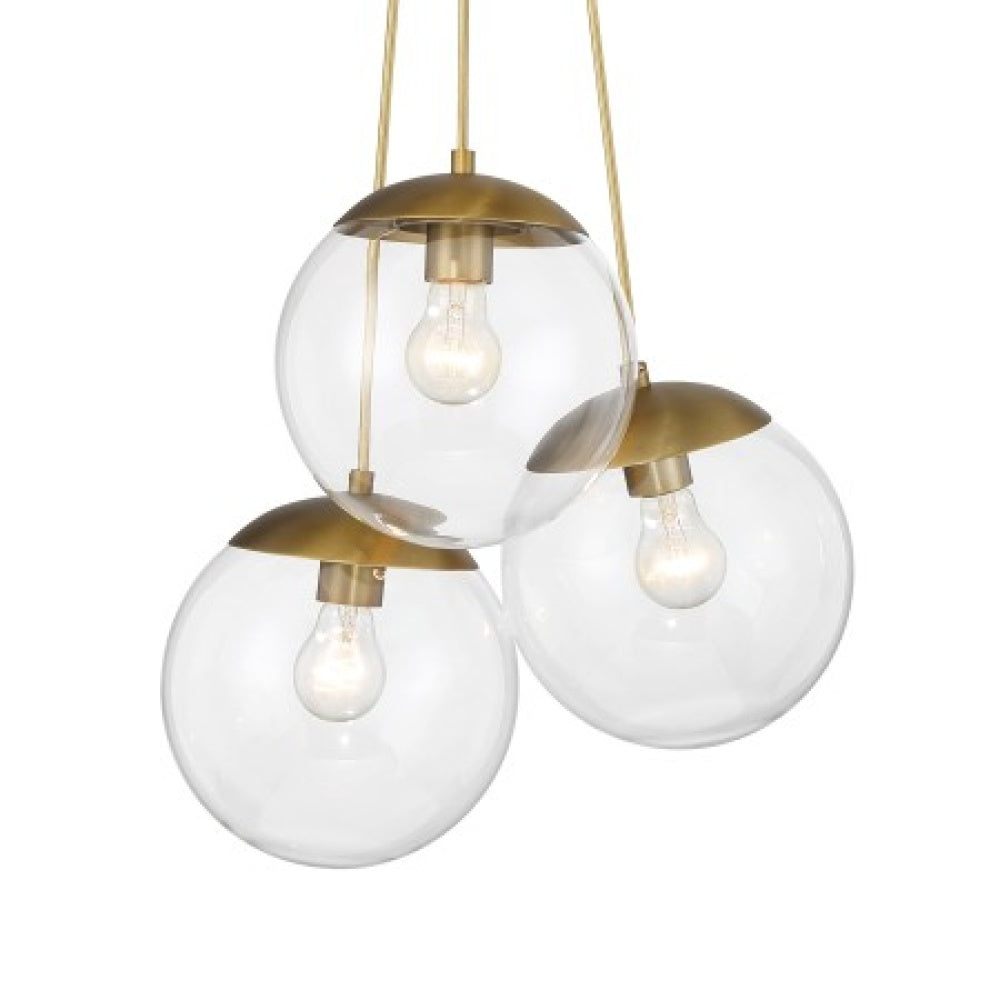Auresa - 3 Light Pendant