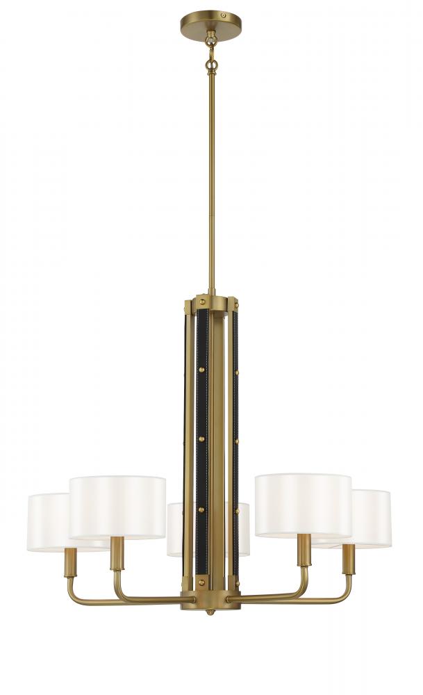 Chelsea - 5 Light Chandelier, a Robin Baron Design