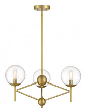 Load image into Gallery viewer, Auresa - 3 Light Pendant Fixture in Metal
