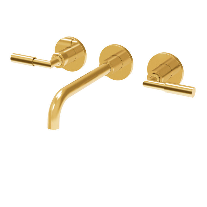 Geo Wallmount Faucet - by aquabrass