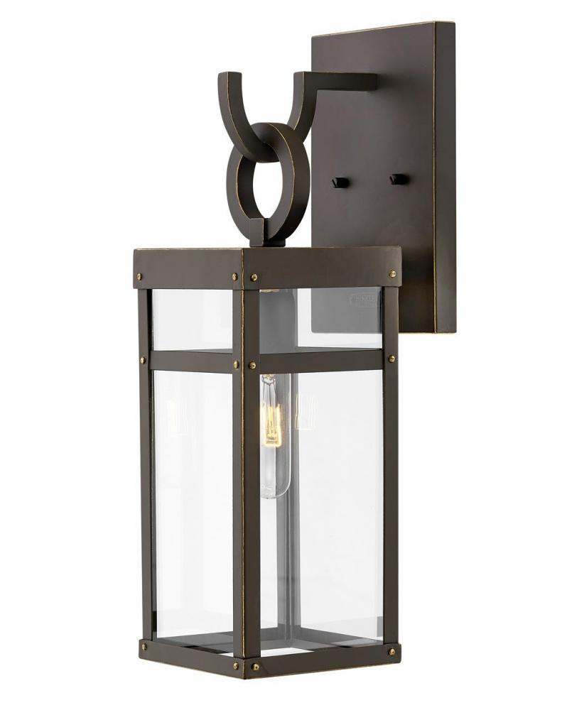 Medium Wall Mount Lantern - Bronze