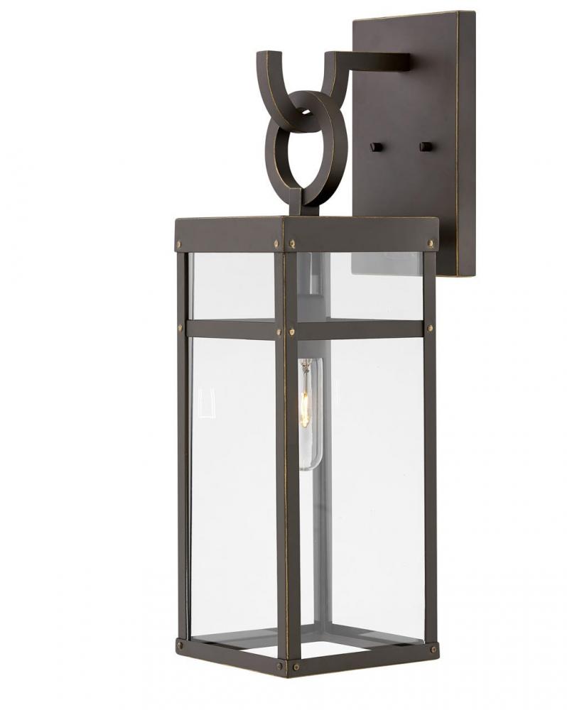 Large Wall Mount Lantern - Bronze
