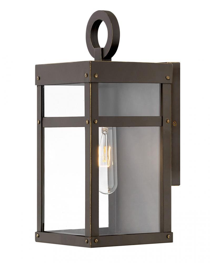 Small Wall Mount Lantern - Bronze