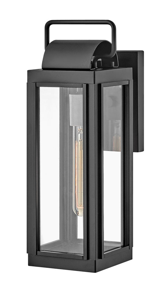 Medium Wall Mount Lantern - Black
