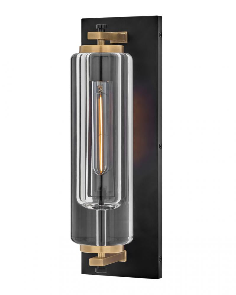 Medium Wall Mount Lantern - Black