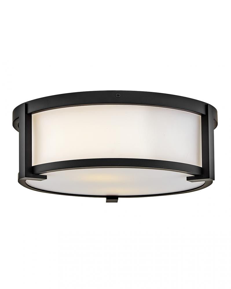 Small Flush Mount - Black