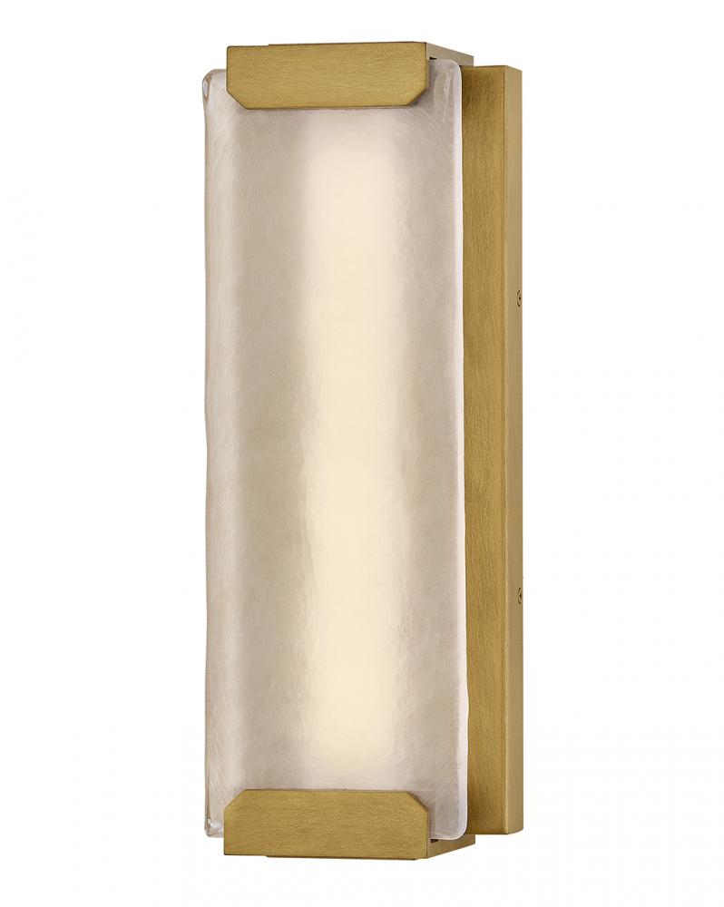 Medium Wall Mount Lantern - Brass