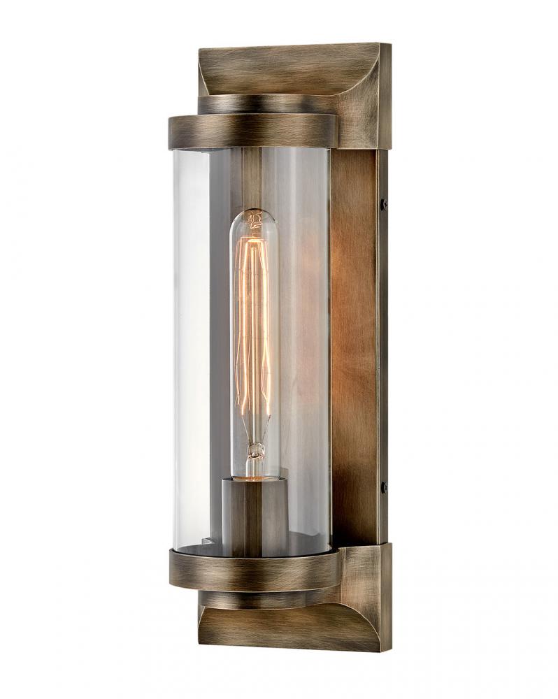 Medium Wall Mount Lantern - Bronze