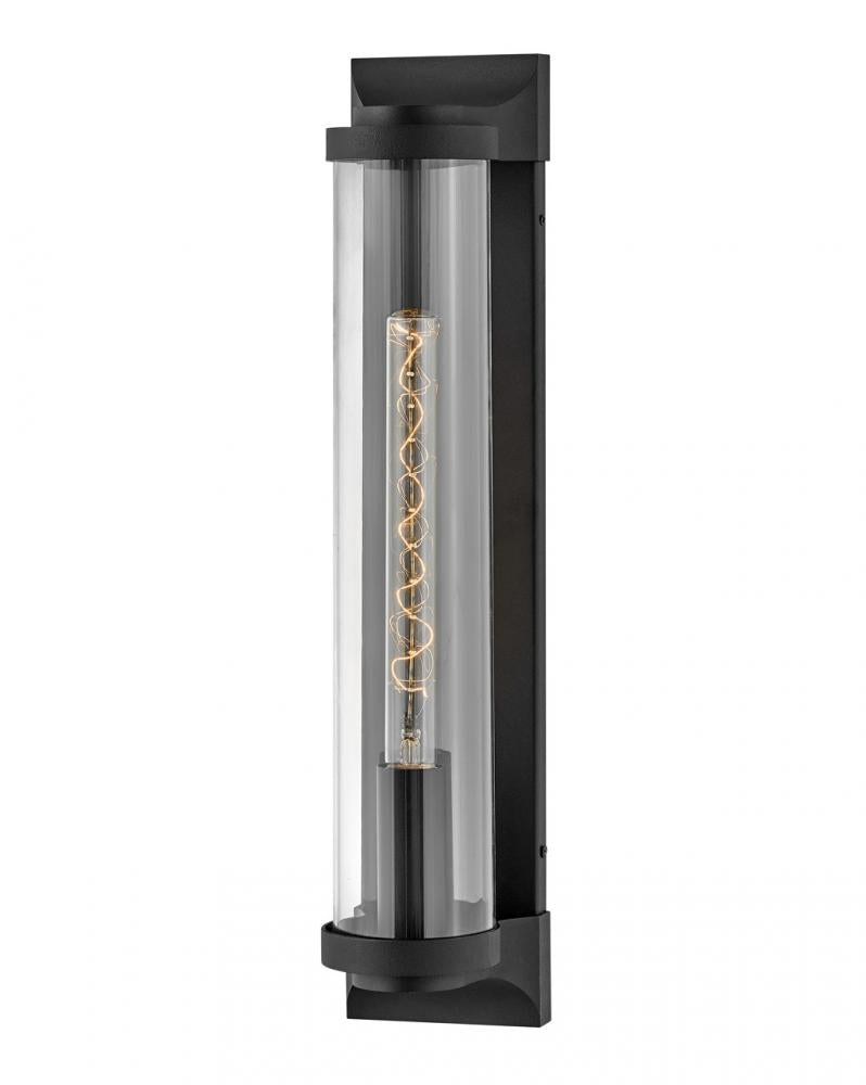 Large Wall Mount Lantern - Black