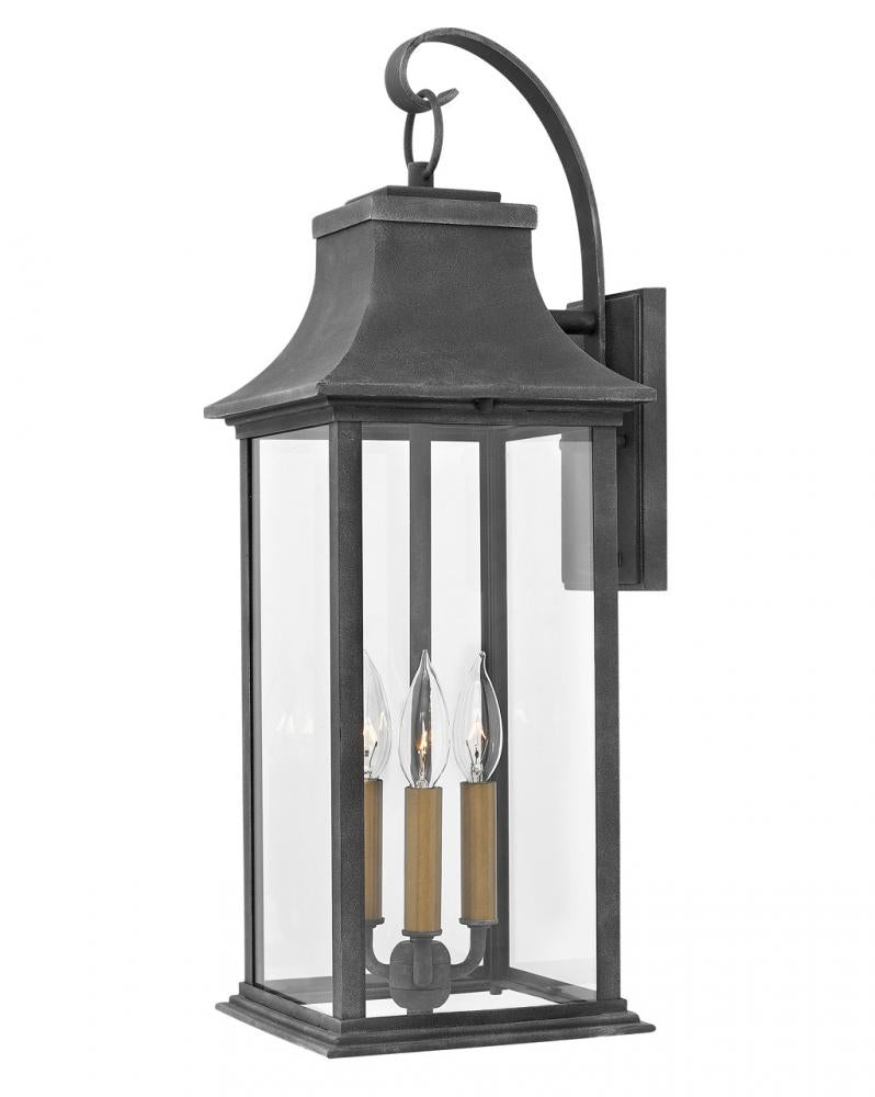 Large Wall Mount Lantern - Title 24|Outdoor|Wet Rated|Prop 65
