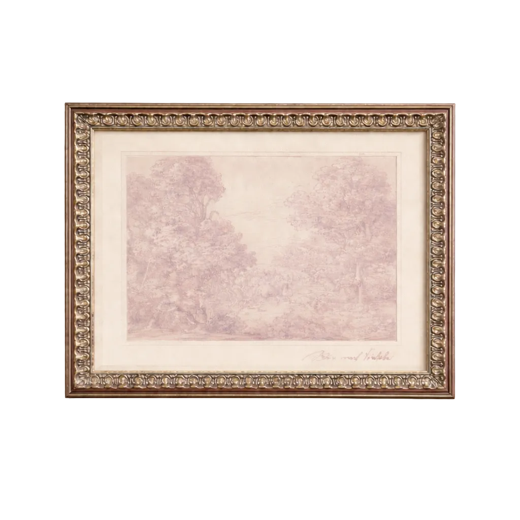 Monteverde Sketch French Antique Inspired Art
