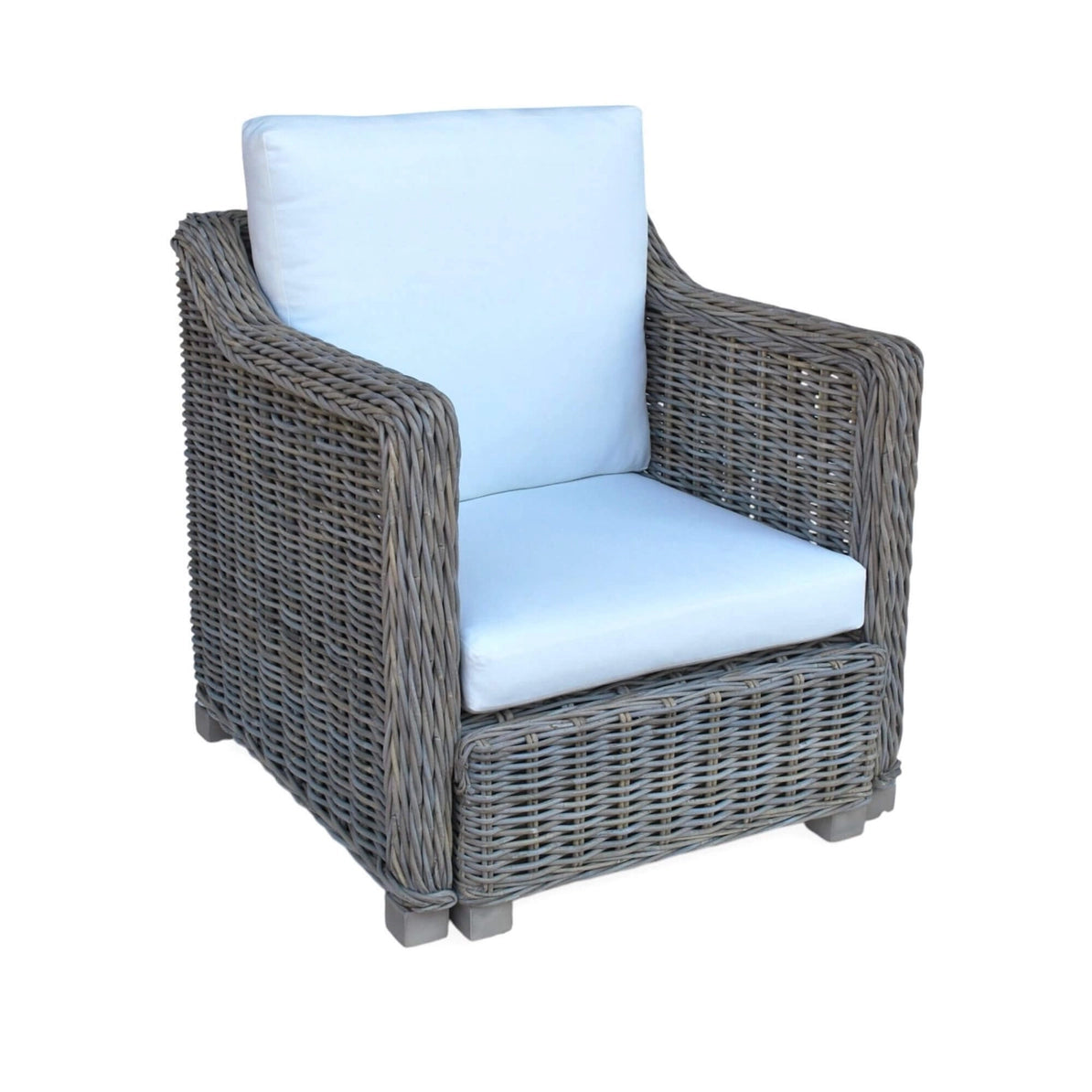 Kubu/Citra Rattan Chair with Ottaman
