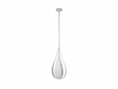 Bali 5-Light Pendant in White Cashmere