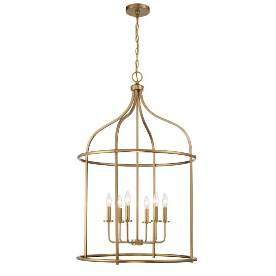 Brookstone 6 Light Pendant (4 Finishes)