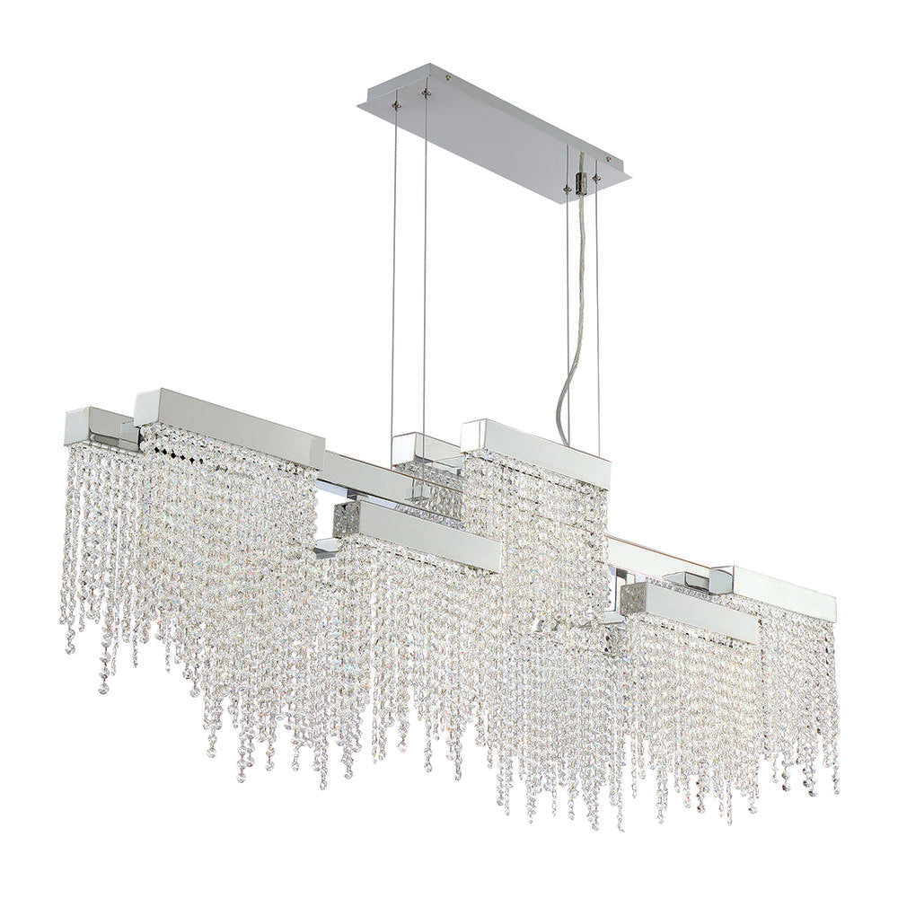 ROSSI,10LT LED CHANDELR,CHR