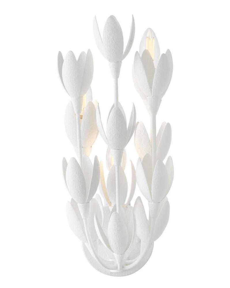 Medium Sconce - White