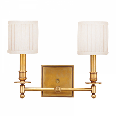 2 LIGHT WALL SCONCE