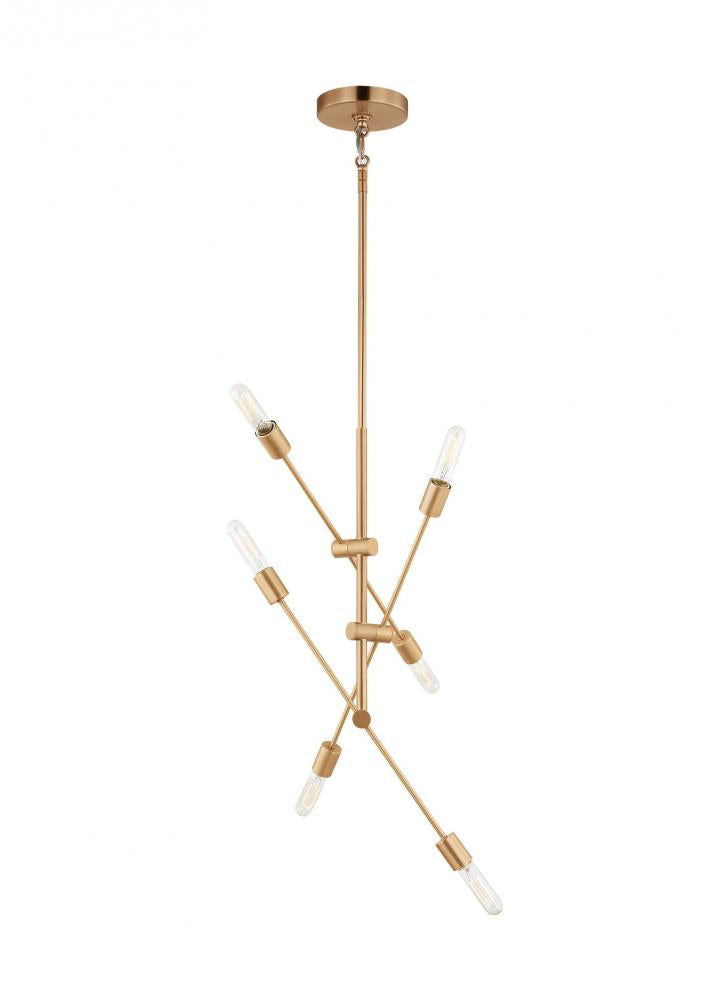 Chandeliers-Visual Comfort & Co. Studio Collection-3100506EN7-848