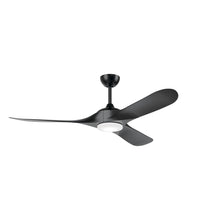 Load image into Gallery viewer, 60 Inch Mylo Weather+ Ceiling Fan with Satin Etch Cased Opal Glass in Satin Black
